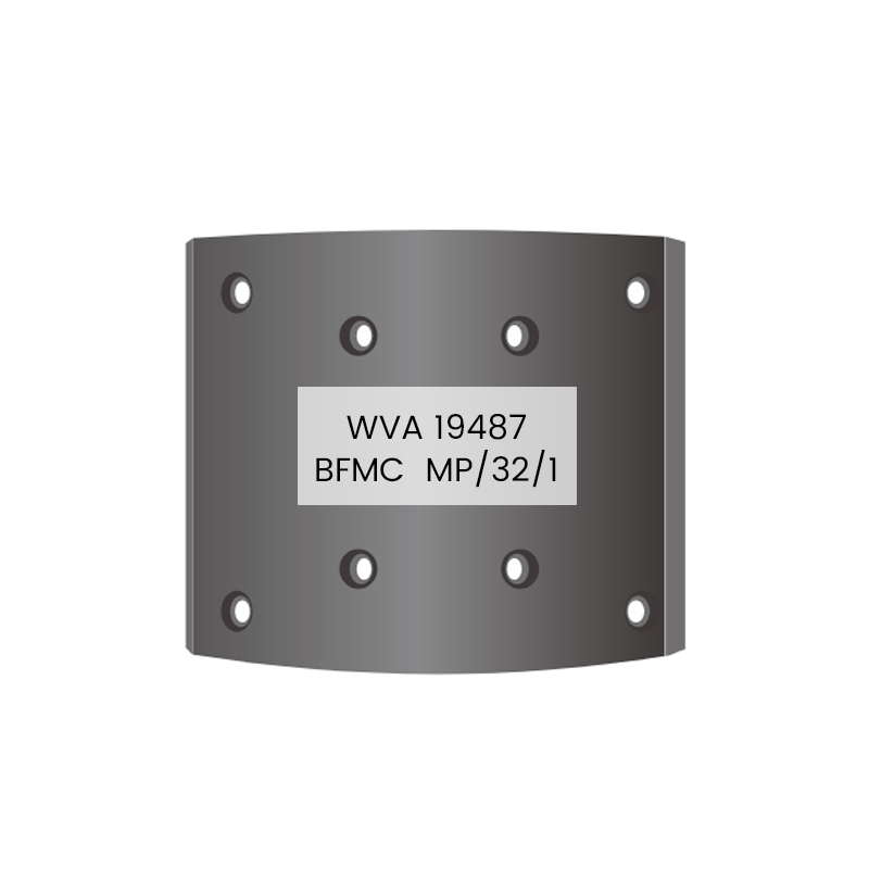 Тормозная накладка высшего качества 19487 MP/32/1 для MAN, MERCEDES-BENZ