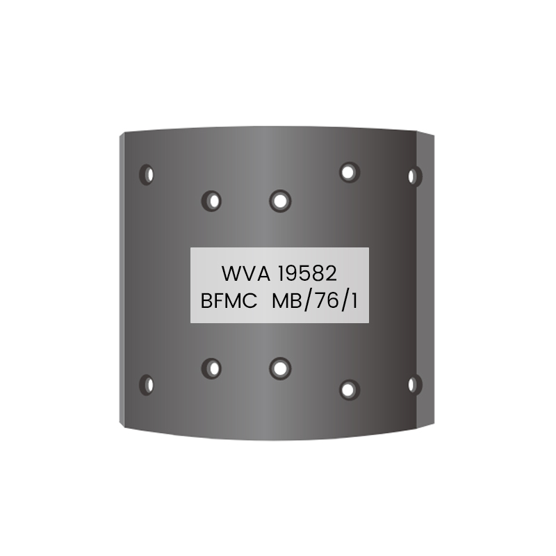 Европейская тормозная накладка 19582 MB/76/1 для MAN, MERCEDES-BENZ