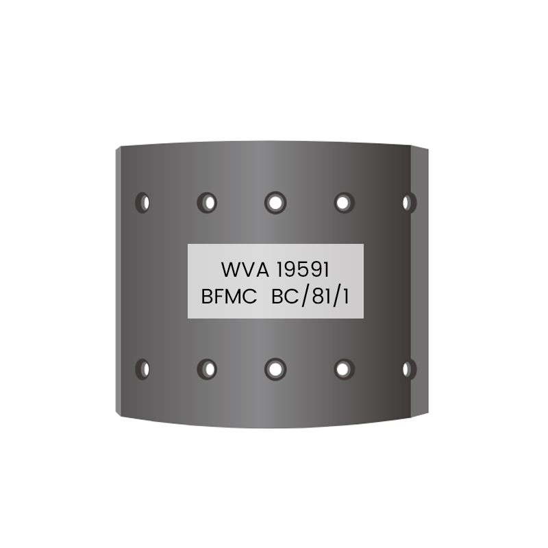 19591 BC/81/1 Тормозная накладка для BPW