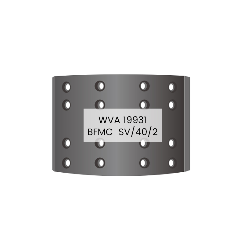 Тормозная накладка 19931 SV/40/2 для SCANIA