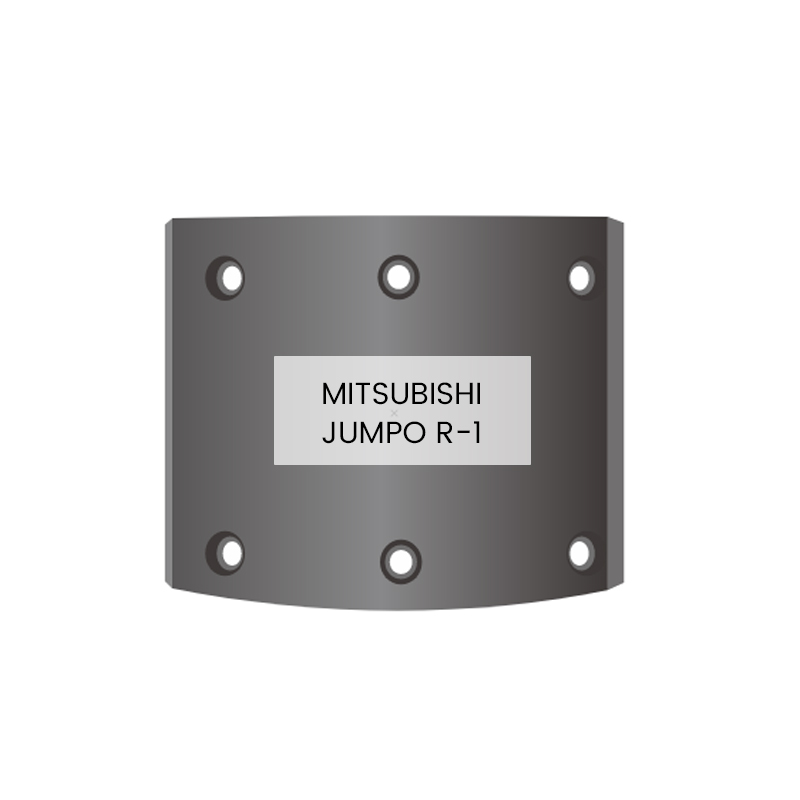 MITSUBISHI JUMPO R-1 Тормозная накладка Тормозная колодка