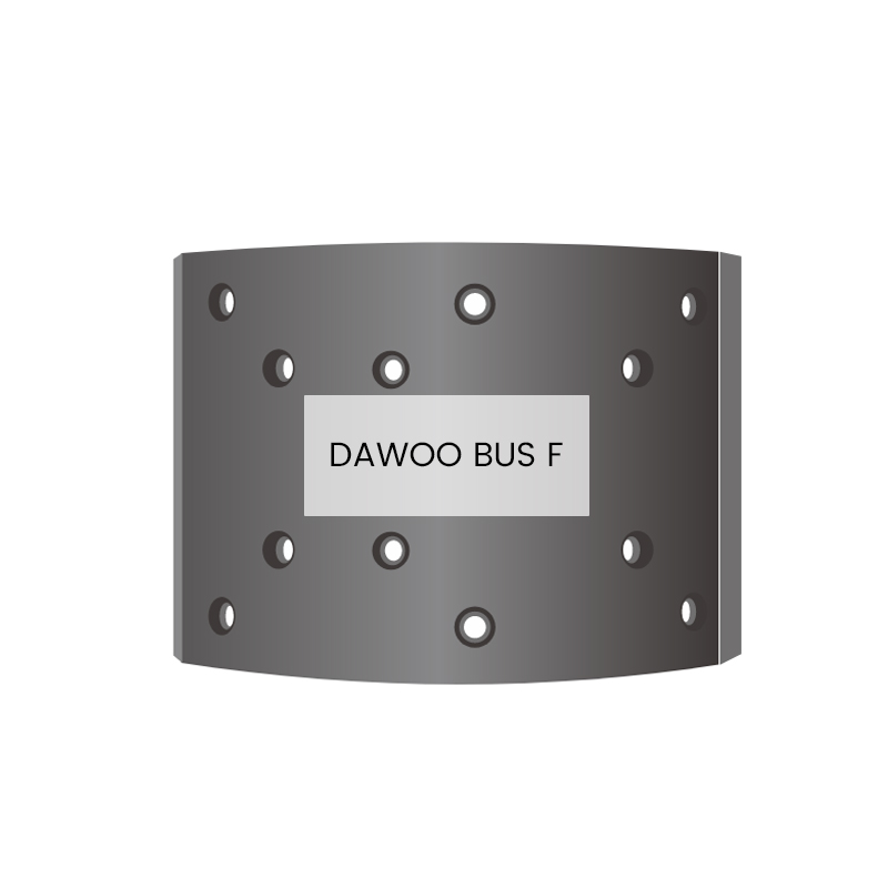 КОРЕЯ Тяжелый грузовик Тормозные накладки DAEWOO BUS F