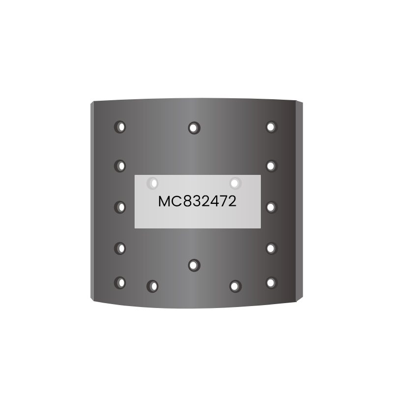 MC832472 Тормозная накладка для тяжелых грузовиков для GE, MITSUBISHI, FUSO