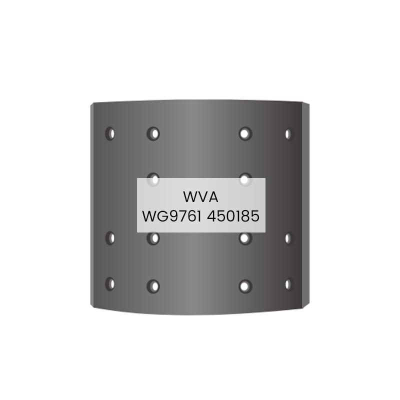 WG9761 450185 Тормозная накладка для тяжелых грузовиков для HOWO